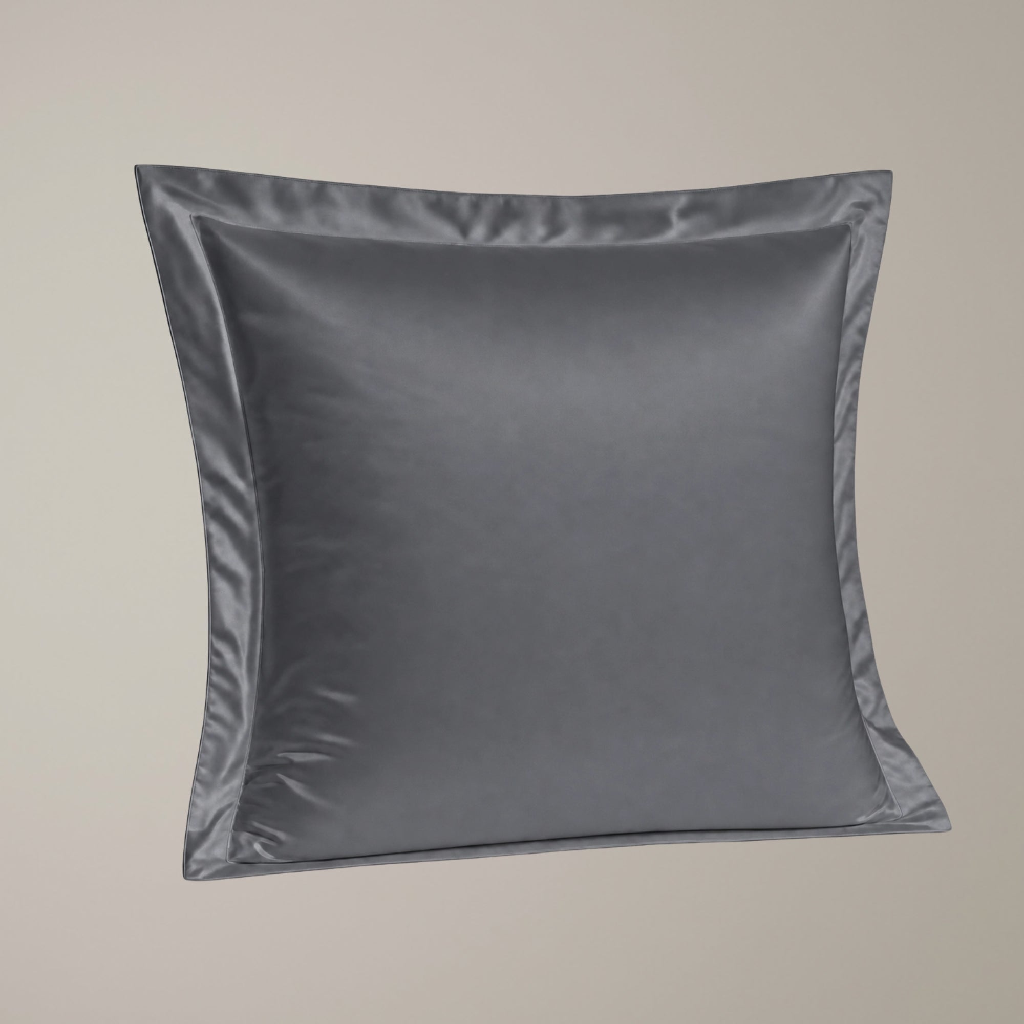 Finole Kissenbezug in Ardoise, premium Bettwäsche aus ägyptischer Baumwolle / Egyptian cotton luxury bedding #Farbe_Ardoise