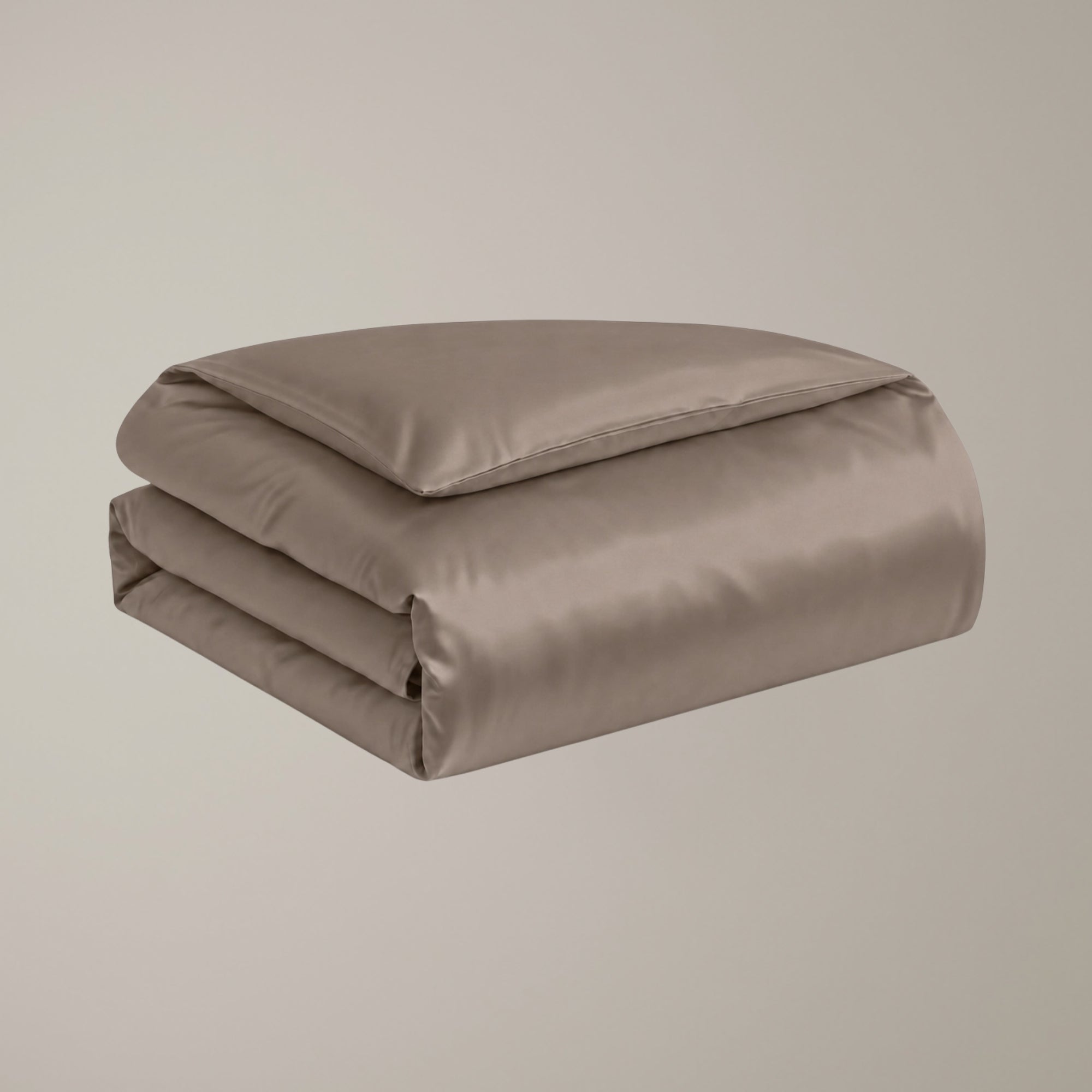 Finole Bettlaken in Eucalyptus, Bettwäsche auf dem Bett aus ägyptischer Baumwolle / Egyptian cotton bed sheet #Farbe_Eucalyptus