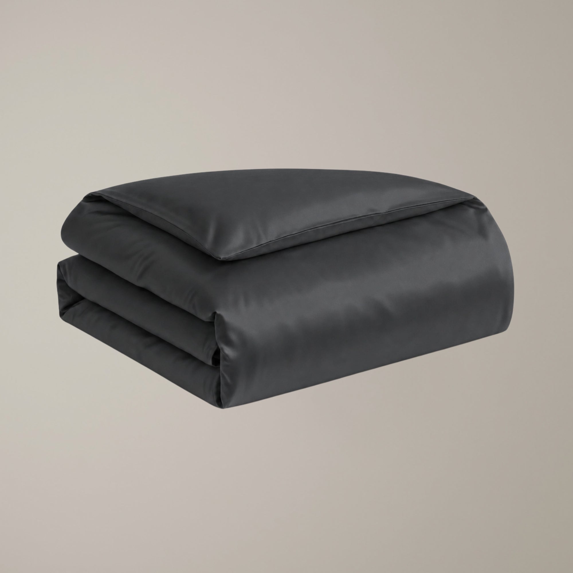 Finole Bettlaken in Granit, Spannbettlaken aus ägyptischer Baumwolle / Egyptian cotton fitted sheet #Farbe_Granit